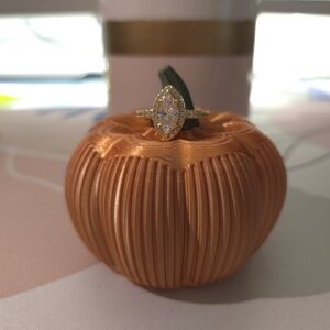 Modern Gents Vanessa Gold Marquise Lab Created Diamond Ring Size 5